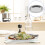 Ovaler Teller Dampfgar Snack Dessert Tablett 5