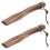 8 Pezzi Impugnatura Per In Legno Massiccio 26 Cm 1