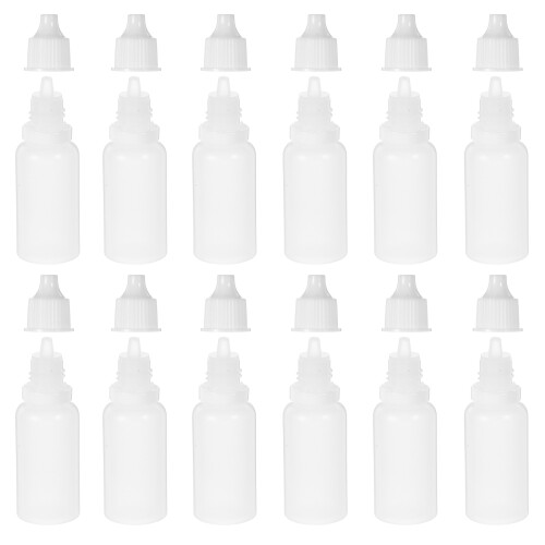 24 Pezzi Bottiglie Spremibili Vuote Da 15Ml Per Liquidi Oftalmici 2