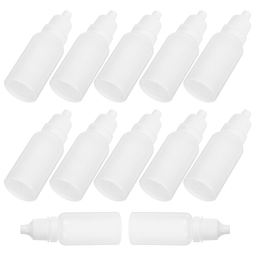 24 Pezzi Bottiglie Spremibili Vuote Da 15Ml Per Liquidi Oftalmici 1