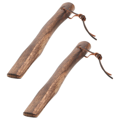 8 Pezzi Impugnatura Per In Legno Massiccio 26 Cm 1