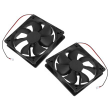 2Stk Pc Lüfter 12025 Dc Bürstenlos Hohe