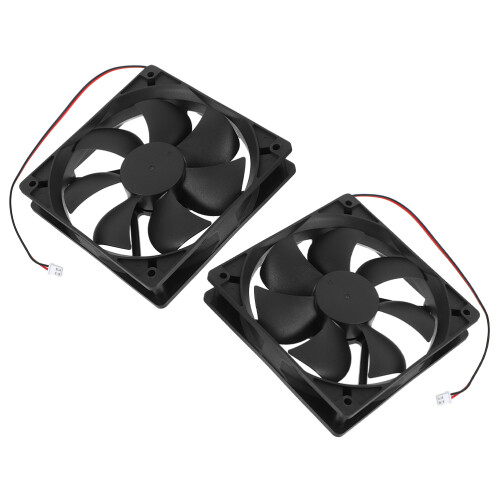 2Stk Pc Lüfter 12025 Dc Bürstenlos Hohe