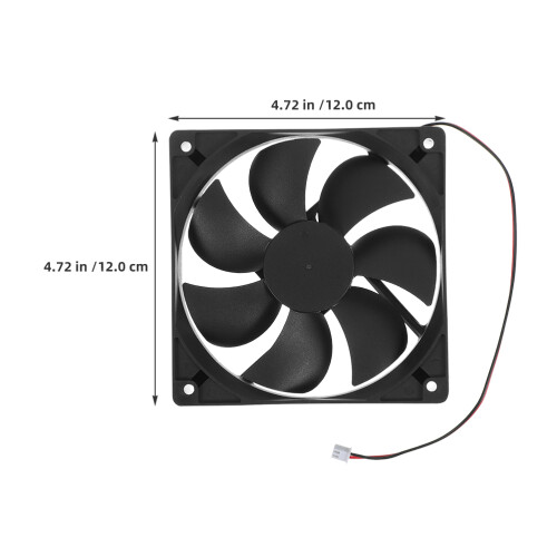 2Stk Pc Lüfter 12025 Dc Bürstenlos Hohe 1