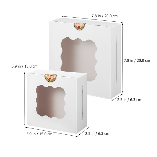 20 Cupcake Boxen Papier Mit 1