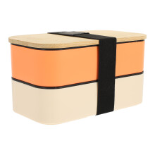 Doppelte Schicht Bento Box Mikrowellenfeste Lunchbox Behälter