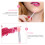 1 Set Make-upborstels Siliconen Koppen Lippen- En Oogschaduwapplicator 9