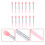 1 Set Make-upborstels Siliconen Koppen Lippen- En Oogschaduwapplicator 4