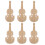 6Stk Bambus Lesezeichen Design Bastelmaterial 3
