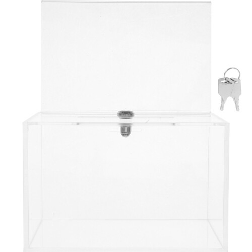 Box Vorschlagsbox Transparent Acryl