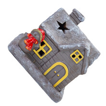 Räucherstäbchenhalter Schneehaus Keramik Für Weihnachten