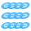 12Stk Bbq Hohle Platte Kunststoff Grilltabletts 1