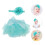 Tutu Rock Für Baby Satin Mit Elastischem Garn 3