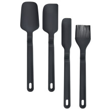 1 Set Antihaft Silikon Spatel Backöl Besteck Gebäckpinsel