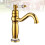 Badezimmer Massivem Messing Für Waschtisch (Gold) 5