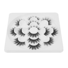 7 Paar Flauschige Kunstnerz 3D Falsche Wimpern Für Make-Up