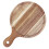 Pizzablech Holz Essteller Sushi Teller Hellbraun S 3