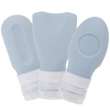 3St Siliconen Reisflessen Duurzaam Voor Make-Up Lotion