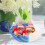 Ocean-Thema Schlüsselhalter Tablett Schmuckfach Ring Organizer Ablage 4