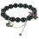 Unisex Perlenarmband Mit Dunklen Steinperlen Schlange 1