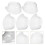 Hat Shaper, Hut Stützeinlage, Transparent, 5 5
