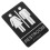 Signage Unisexe Toilette Durable Autocollant 1