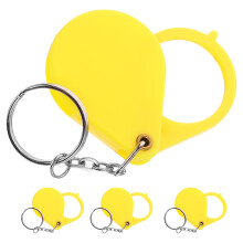 Vergrößerungsglas Mini Schlüsselanhänger 4 Rot