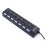 7-Port Usb Hub Für Laptop Computer Zubehör Adapter 9
