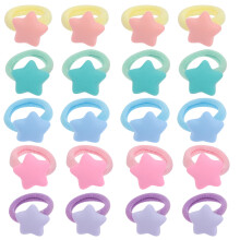 30 Haar-Scrunchies Mit Stern-Design