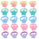 30 Haar-Scrunchies Mit Stern-Design 1