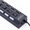 7-Port Usb Hub Für Laptop Computer Zubehör Adapter 10
