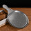 Tablett Retro Design Silber Metall 1 Satz 4