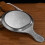 Tablett Retro Design Silber Metall 1 Satz 5