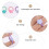 30 Haar-Scrunchies Mit Stern-Design 10