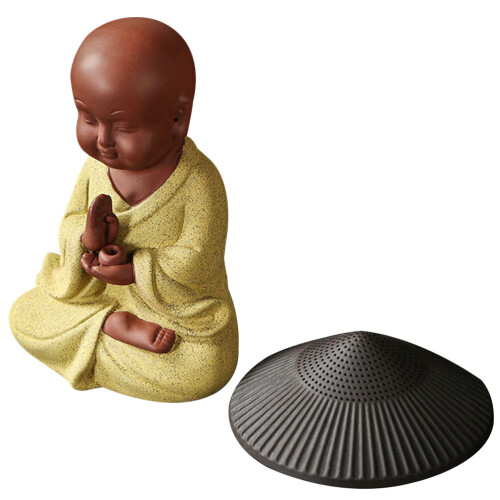 Monk Form Teehaustier Keramischer Figürlicher Teezubehör 2