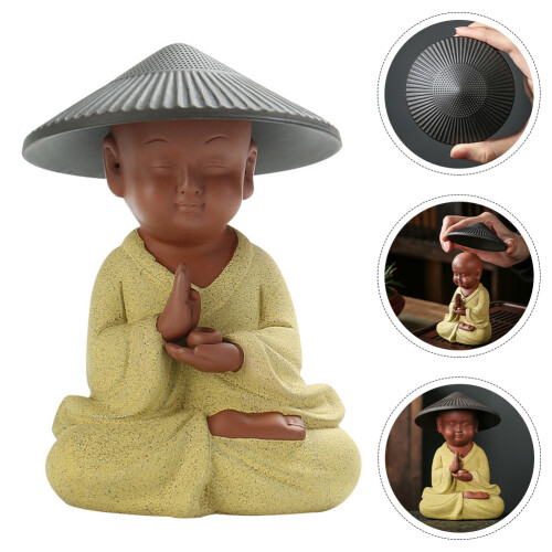 Monk Form Teehaustier Keramischer Figürlicher Teezubehör 1