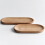 2Stk Oval Echtholz Tablett Servierplatte Für Gebäck 7