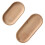 2Stk Oval Echtholz Tablett Servierplatte Für Gebäck 9