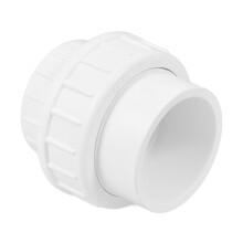 White PVC Rohrfitting Verschraubung Adapter Für Wasser Abwasser