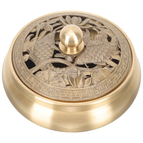 Brass Kessel Räucherstäbchen Im Vintage