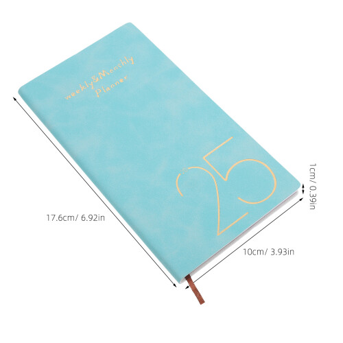 Planner Buch Akademischer Englischer Management Stundenplan Journal 1