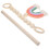 1 Set Holzperlen Vorhangband Mit Regenbogenquaste 4