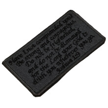 Clothes Patch Dekoratives Stickpflaster Bibelzitate Zum