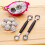 5 Stk Doppelseitiger Dig Ball Spoon Wassermelonen-Portionierer 5