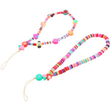 2Stk. Fruit Perlen Handy Lanyard Armband Anti-Verlust Zufälliger Stil