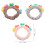 5Stck Plüsch Stirnband Haaraccessoires Für 2