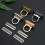 4Pcs Die Casting Padlock Suitcase Locks Assorted Color Durable Fashion 4