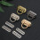4Pcs Die Casting Padlock Suitcase Locks Assorted Color Durable Fashion 10