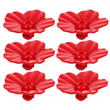 25 Wasserzufuhr Flasche Blumenfutterstelle Deko Rot