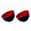 2Stk Schale Rot Imitat 14Cm Für Reis Suppe 9